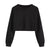 20# Womens Hoodies Long Sleeve O Neck Solid Sweatshirt Pullover Tops Blouse Sweatshirt Sudadera Mujer Women Hoodie Short Shirts