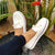 2019 Casual Flat Plus Size Women Sneakers Ladies Suede Bow Tie Slip On Shallow Comfort Vulcanized Shoes Female Flats Footwear