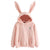 2019 Hot Sale Hoodies Women'S Cute Bunny Girl Hoodie Casual Sweatshirt Long Sleeve Pullover with Ears S-XL ladies Top f1