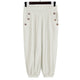 2019 New Brand Summer Pants Fat Younger Sister Wide Leg Pants Fat People Fashion Loose Women Outwear Ropa Mujer Large Size S-5XL