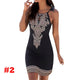 2019 New Hot Womens Mini Dress Sexy Sleeveless Floral Print Boho Beach Party Summer Ladies Halter Neck Black Dress Vestidos