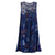 2019 New Stylish Female's Kleid Women Summer Round Neck Sleeveless Boho Dress Laced Printed Dress Abito da donna alla moda