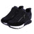 2019 Running Hiking Thick Bottom Platform Wedges Shoes Woman sports Sneakers Spring Autumn Fashion Ladies black students shoes