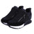 2019 Running Hiking Thick Bottom Platform Wedges Shoes Woman sports Sneakers Spring Autumn Fashion Ladies black students shoes