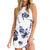 2019 Women Summer Boho Floral Print Short Mini Dress Evening Party Beach Dress Women Leisure Sundress Vestido Dress For Women