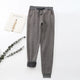 2020 Autumn Drawstring Elastic Waist Sweatpants Women Thin Sports Pants Streetwear Casual Soft Solid Joggers Pantalones De Mujer