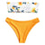 2020 Bikini Set Swimwear Women Avocado Print Tube up Two Pieces Bikini Push-Up Swimsuit Beachwear Backless Biquini Beach Bathing