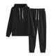 2020 New Tracksuit Long Sleeve Thicken Sweatshirts Long Pants 2 Piece Set Casual Hoodies Solid Sport Suit Women Tracksuit Set