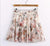 2020 Summer Skirt Fashion Retro Beach Printed Chiffon Skirt Bohemia Skirt
