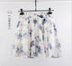 2020 Summer Skirt Fashion Retro Beach Printed Chiffon Skirt Bohemia Skirt