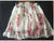 2020 Summer Skirt Fashion Retro Beach Printed Chiffon Skirt Bohemia Skirt