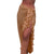 2020 Women Beach Skirt Ruffles Sarong Bikini Cover Up Chiffon Wrap Mesh Dresses Pure Color Sexy Summer Beach Dress Bathing Suit