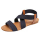 2020 Women Low Heel Anti Skidding Beach wimen's shoes woman Cross Strap Sandals Peep-toe Sandals  #YL5