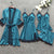2020 Women Pajamas Sets Satin Sleepwear Silk 4 Pieces Nightwear Pyjama Spaghetti Strap Lace Sleep Lounge Pijama With Chest Pads