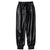 2020 Women Summer Big Pocket Satin Highlight Harem Pants Women Glossy  Ribbon Trousers  Harajuku Joggers Women's Loose Pants