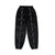2020 Women Summer Big Pocket Satin Highlight Harem Pants Women Glossy  Ribbon Trousers  Harajuku Joggers Women's Loose Pants