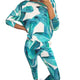 2PCS Womens Print Vacation Outfits Fashion Lounge Wear Ladies Top And Suit Pants Summer Beach Ladies Suits Plus Size