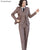 3 Piece Set High-quality Women Formal Pant Suit Blazer Suit Office Lady Uniform Designs Business Jacket and Pant for Work Wear