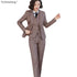 3 Piece Set High-quality Women Formal Pant Suit Blazer Suit Office Lady Uniform Designs Business Jacket and Pant for Work Wear