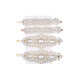 5 Pieces Pearl Hairpin Women's Fashion Soft Pearl Hairpin Hair Stick Girl Hair Clip Hair Clip Set Hair Accessories Jewellery