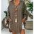 5XL Plus Size Tops Cotton Linen Shirt Women Long Sleeve White Tunic Cardigan Casual Loose Button Turn Down Collar Blouses Shirts