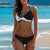 7 Colors Womens Padded Push-up Bra Tankini Bikini Set 2019 Swimsuit Low Waist Bathing Suit Swimwear Two Pieces Halter Beachwear