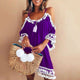 8 Colors Women Sexy Strap Casual Solid Off Shoulder Dress Tassel Short Cocktail Party Beach Dress Summmer Leisure Sundress 2019