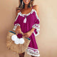 8 Colors Women Sexy Strap Casual Solid Off Shoulder Dress Tassel Short Cocktail Party Beach Dress Summmer Leisure Sundress 2019