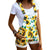 Adisputent 2020 Playsuit Women Summer Plus Size Print Sleeveless Rompers Ruched Jumpsuits Rompers Overalls Short Jumpsuit Female