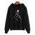 Adisputent 2020 Women Hoodies Casual Planet Print Solid Color Loose Drawstring Sweatshirt Fashion Long Sleeve Hooded Female Tops