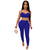 Adogirl Diamonds Fashion Sexy Two Piece Set Women Night Club Suit Spaghetti Straps Crop Top Pencil Pants Female Skinny Outfits