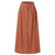 Autumn Skirts 2020 Women Fashion Summer Casual Solid Button Fork Opening Hollowing Out Split Daily Long Skirt jupe femme 41