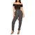 Black and White Casual Drawstring Waist Striped High Waist Tapered Carrot Pants Summer Women Going Out Trousers #A