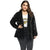 Bling Sequins Blazer Women Plus Size 5XL Coat Jacket Black Shiny Party Blazer V Neck Sexy Casual Blazer Streetwear Cardigan D40