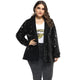Bling Sequins Blazer Women Plus Size 5XL Coat Jacket Black Shiny Party Blazer V Neck Sexy Casual Blazer Streetwear Cardigan D40