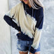 CALOFE Womens Hoodies Sweatshirt Ladies Baggy Pullover Tops Drawstring Jumper Ladies Colorful Tie Dye Style Hooded Hoodies