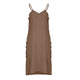CHAMSGEND 2019 New Women's Summer beach dress strap dress color seaside holiday beach skirt fashion casual elegant loose dress