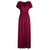 CHAMSGEND Women's Sleeveless solid color pocket dress elegant skirt casual fashion elegant loose beach skirt