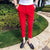 Candy 8 Color 2018 Summer Dress Pant Pink Red khaki Grey Army Fashion Solid Suit Pant Erkek Pantolon Skinny Fit Moda Masculina