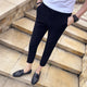 Candy 8 Color 2018 Summer Dress Pant Pink Red khaki Grey Army Fashion Solid Suit Pant Erkek Pantolon Skinny Fit Moda Masculina