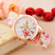 Casual Flower Quartz Watches zegarek damski Ladies Belt Watch Women's Casual Student Wrist Watch relogio feminino Wristwatch