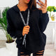 Casual Women's Hoodies 2019 female Casual Hoodies Sweatshirts Women Solid Color Harajuku Pullover Tops Coat