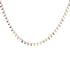 Chain Necklace Women Colorful Bead Ladies Necklaces Crystal Acrylic Tassel Jewellery Gold Color Bohemia Korean Alloy Collares