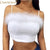 Chamsgend Shirt Newly Design Women Fashion Fluffy Fur Strap Crop Top Ladies Sexy White Club Camis 80313