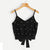 Crop Top V Neck Striped Summer Tops For Women 2020 Cotton Blended Blouse Tank Tops Camisole Cropped Feminino Women's Clothing