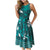Dresses Women Summer 2020 Plus Size Dress Sleeveless Sashes Print Boho Dress Casual Woman Beach Dress Summer Sundress Vestidos