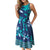 Dresses Women Summer 2020 Plus Size Dress Sleeveless Sashes Print Boho Dress Casual Woman Beach Dress Summer Sundress Vestidos