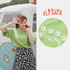 ELFSACK Multicolor Graphic Print Casual Harajuku T-Shirts Women 2020 Summer ELF New Korean Stylish Ladies Daily Basic Tops