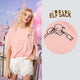 ELFSACK Multicolor Graphic Print Casual Harajuku T-Shirts Women 2020 Summer ELF New Korean Stylish Ladies Daily Basic Tops