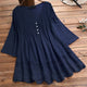 Embroidery Women's White Blouse Casual Plus Size Tops Elegant V-Neck Long Sleeve Tunic Summer Autumn Floral Print Women's Shirt